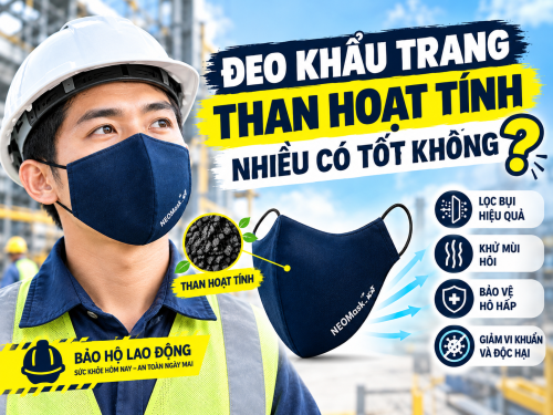 Đeo Khẩu Trang Than Hoạt Tính Nhiều Có Tốt Không?