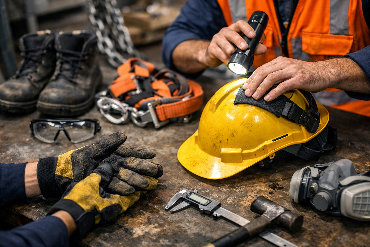 Kiểm tra đầy đủ các tính năng bảo hộ của thiết bị