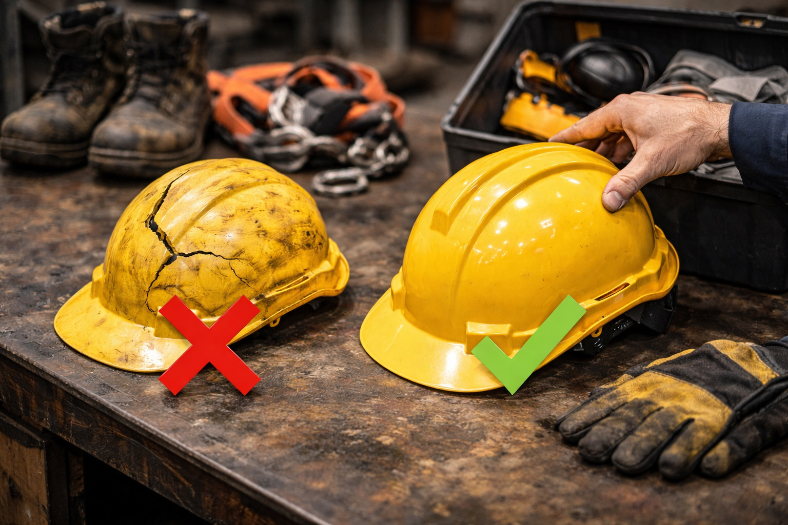 Thay thế thiết bị ngay khi phát hiện thiết bị hư hỏng