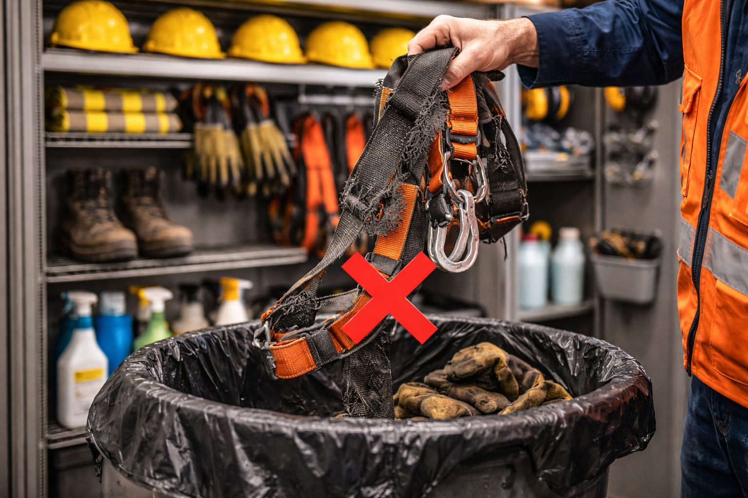 Thay thế thiết bị ngay khi phát hiện thiết bị hư hỏng