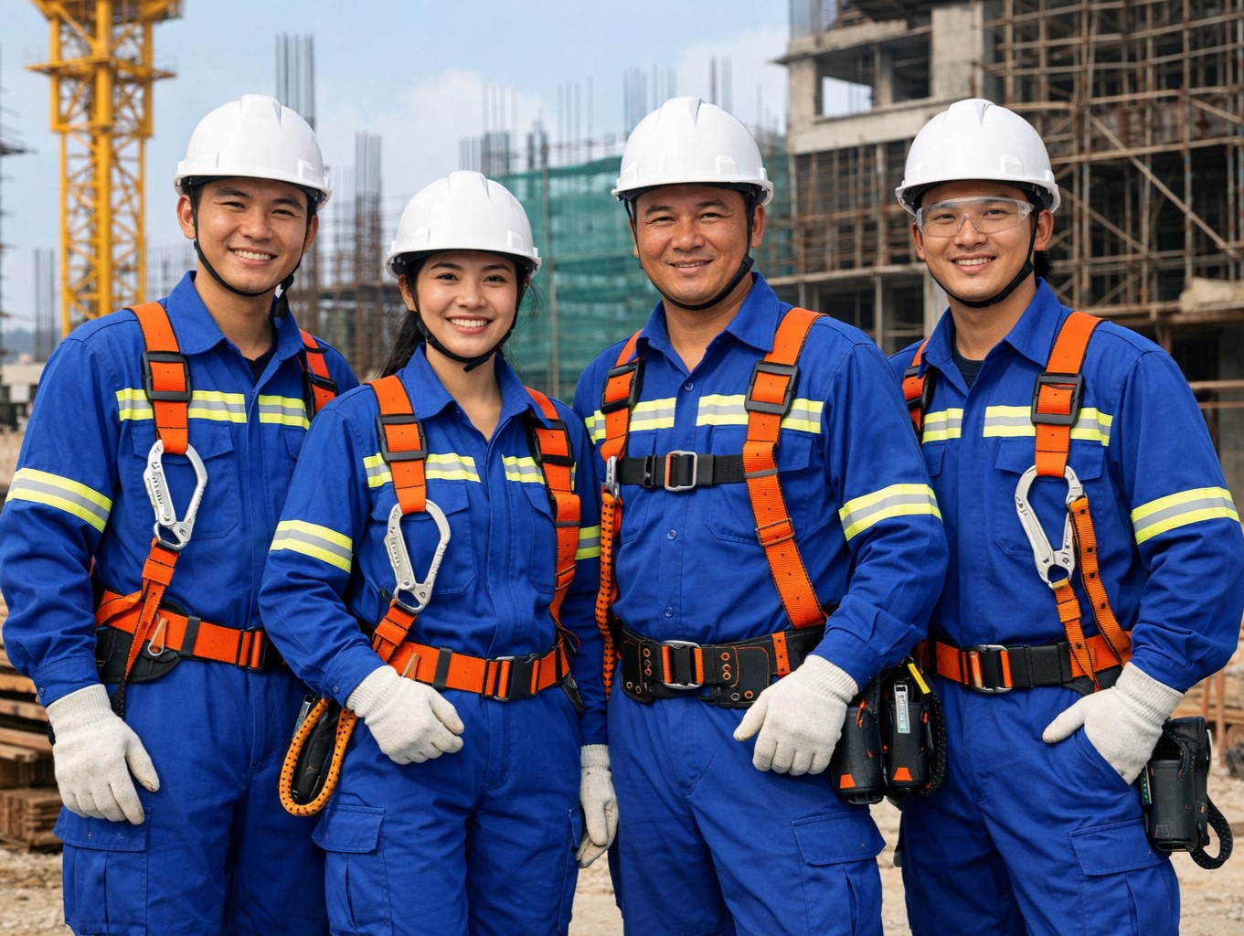 Những trang thiết bị đồ bảo hộ cần thiết cho các công trường