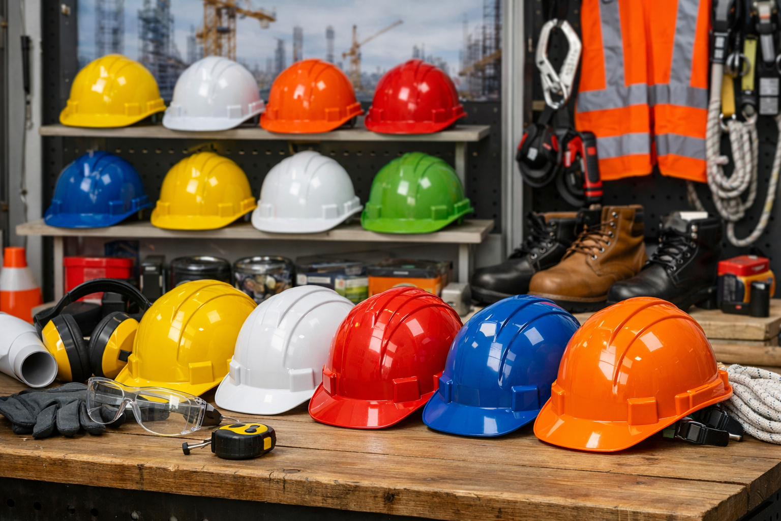 Thiết bị mũ bảo hộ lao động