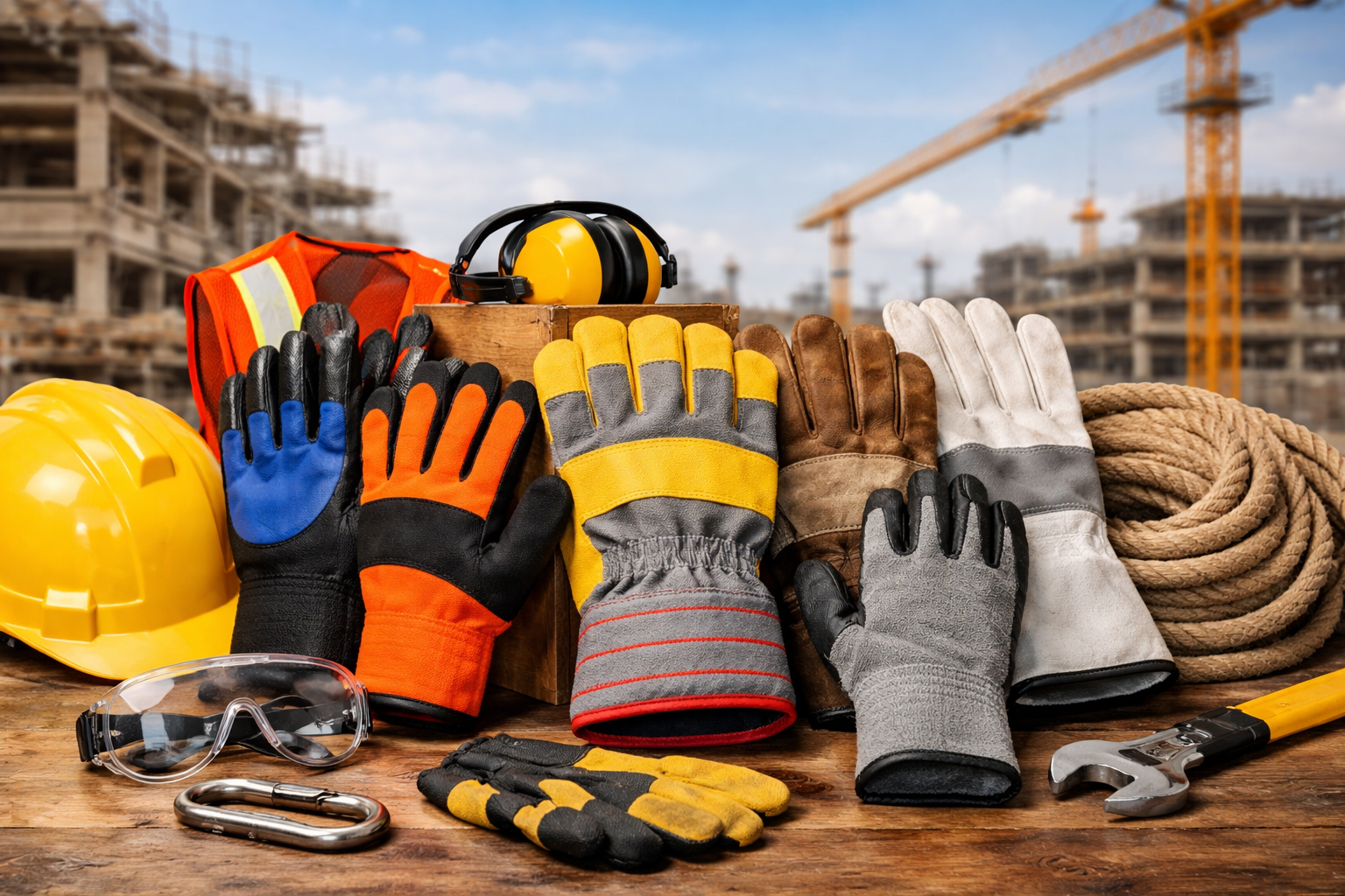 Thiết bị găng tay bảo hộ lao động
