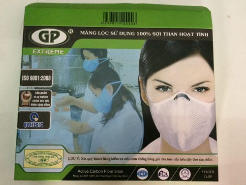 Khẩu trang than hoạt tính GP